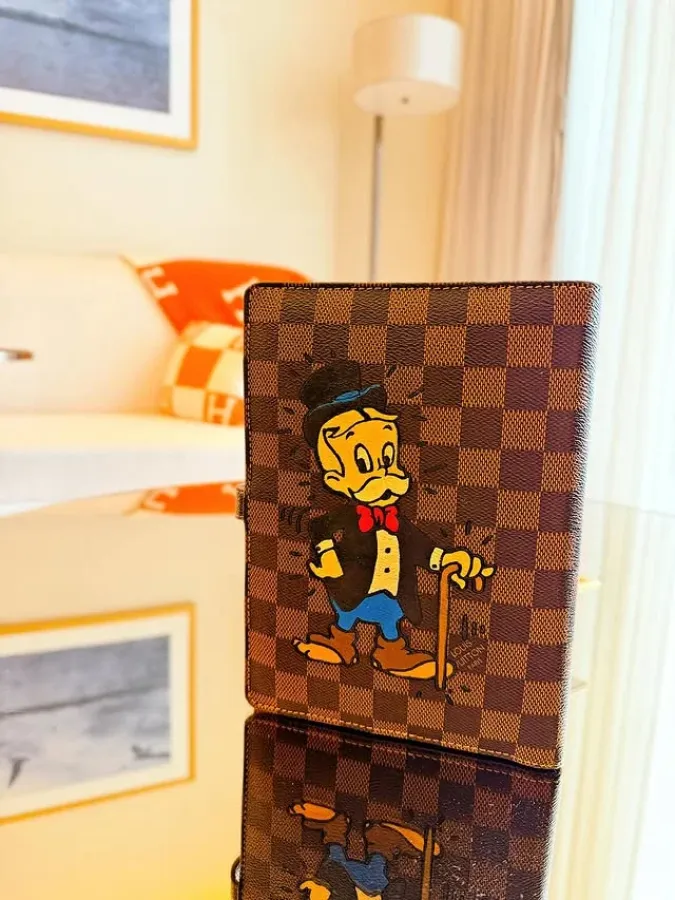 Louis Vuitton Monogram Notebook with Richie Rich